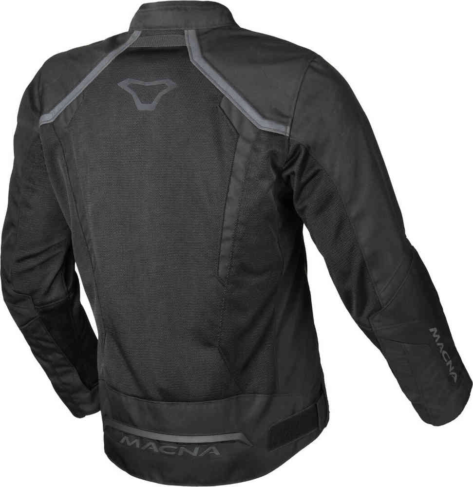MACNA GRISCO Hombre Deportiva Turismo Moto Chaqueta Negro - CHAQUETA