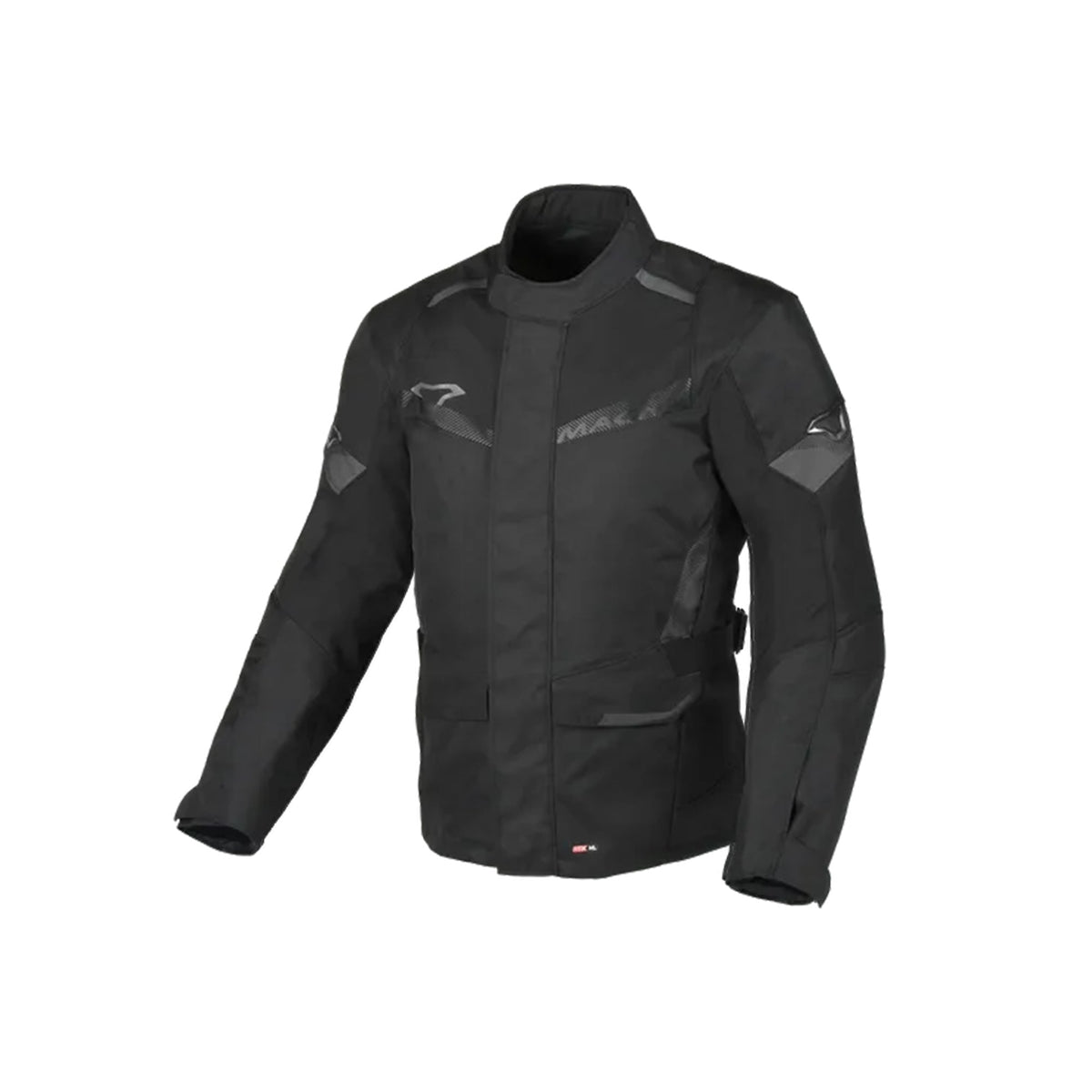 MACNA Vauture Hombre Impermeable Moto Textil Chaqueta Negra - CHAQUETA