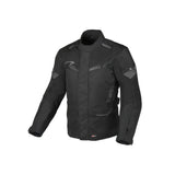 MACNA Vauture Hombre Impermeable Moto Textil Chaqueta Negra - CHAQUETA