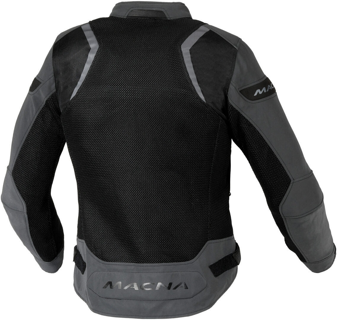 MACNA Velotura Night Eye Moto Textil Mujer Chaqueta Negra - CHAQUETA