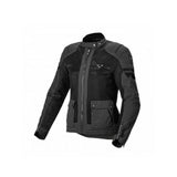 MACNA Fluent Mujer Moto Textil Chaqueta Negra - CHAQUETA