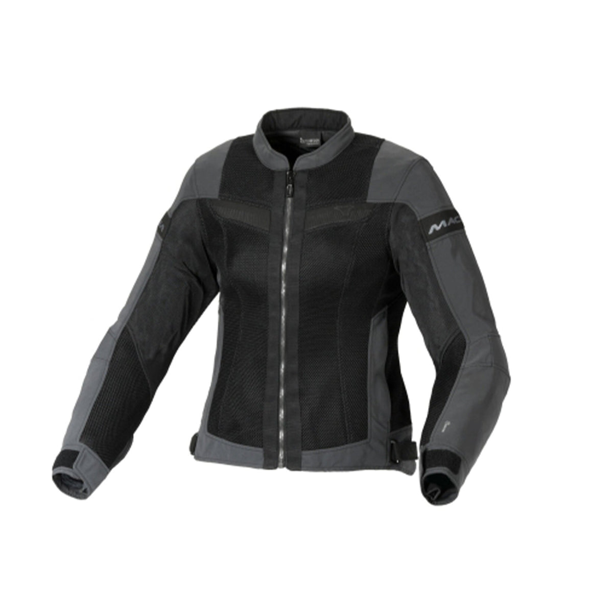 MACNA Velotura Night Eye Moto Textil Mujer Chaqueta Negra - CHAQUETA