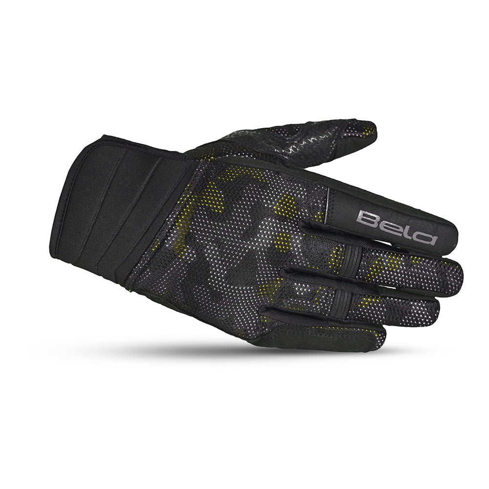 BELA-Guantes Textil Cirus Camo Summer Negro/Amari/Camo - SECURTEX MOTOR S.L (t/a MaximoMoto)