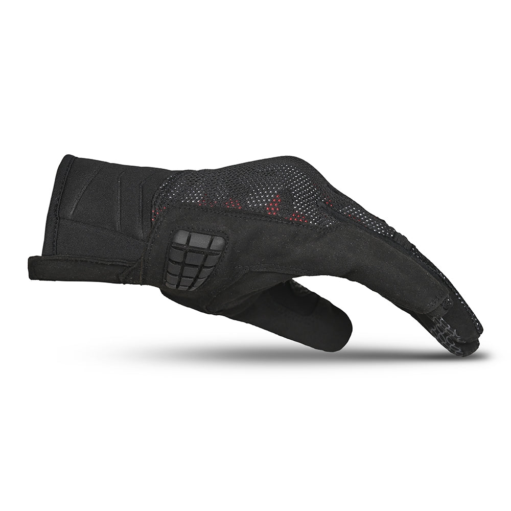 BELA-Guantes Textil Cirus Camo Summer Negro/Rojo/Camo - SECURTEX MOTOR S.L (t/a MaximoMoto)