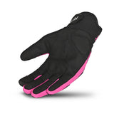 R-TECH - Guante Lady Cruiser Negro/Rosa