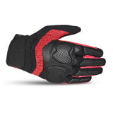 R-TECH - Guante Textil Man Cruiser Negro/Rojo - SECURTEX MOTOR S.L (t/a MaximoMoto)