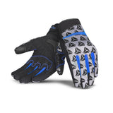R-TECH - Guante Textil Leopard Negro/Azul - SECURTEX MOTOR S.L (t/a MaximoMoto)