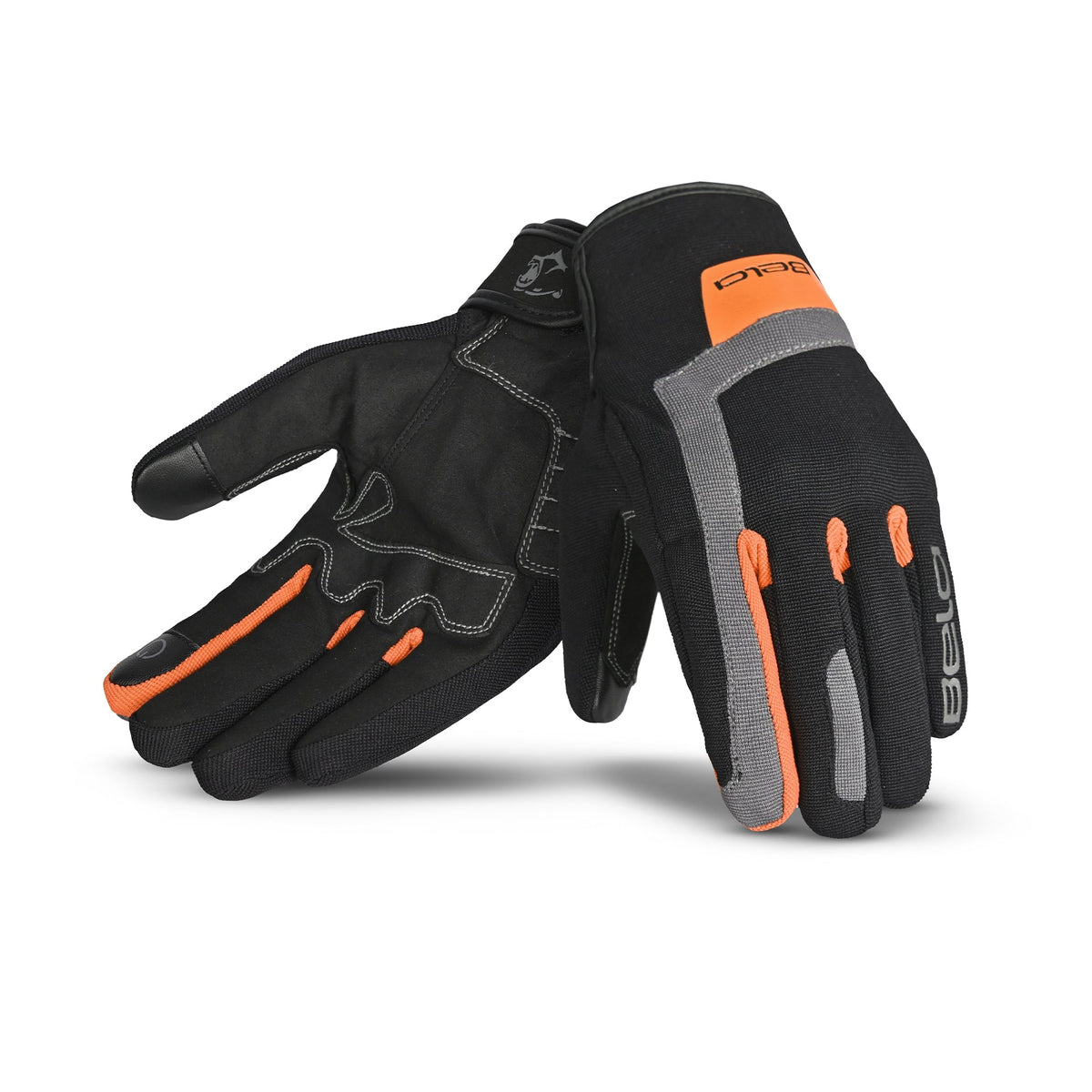 BELA - Guante Textil Galaxy Winter WP Negro/Naranja - SECURTEX MOTOR S.L (t/a MaximoMoto)