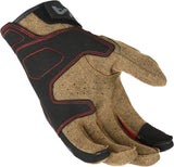 Macna Zairona Guantes de mujer Taupe/black/red - GUANTES