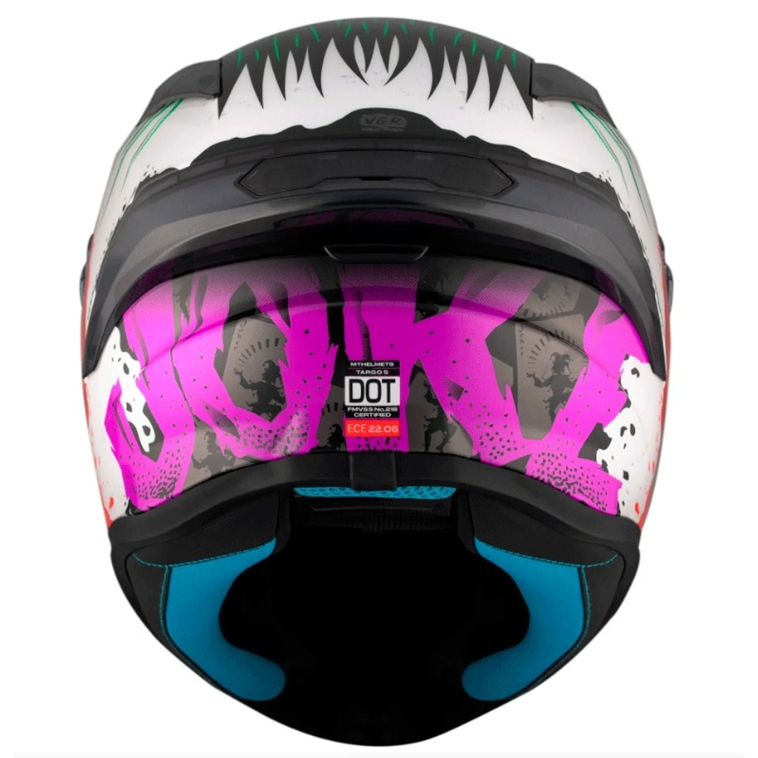 MT Targo S Joke A5 brillante para turismo Casco integral para motocicleta - CASCO