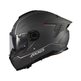 AXXIS FF122SV HAWK SV EVO SOLID A2 CASCO DE MOTO TITANIUM MATE