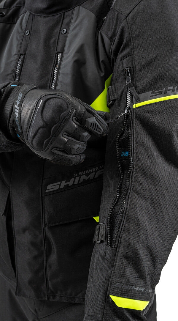 SHIMA RUNNER TEXTILE MEN JACKET FLUO
