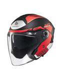 MT COSMO SV CRUISER B5 Matt Casco Abierto Urbano Para Moto - CASCO