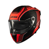 AXXIS FF122SV HAWK SV EVO TITAN B5 CASCO DE MOTO ROJO MATE
