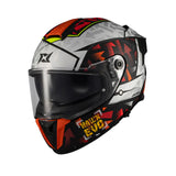 AXXIS FF122SV HAWK EVO SV SKETCHBOOK B2 CASCO DE MOTO MATE