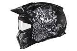 MT Streetfighter S SV Hellish B2 mate Casco deportivo dual motocicleta - CASCO