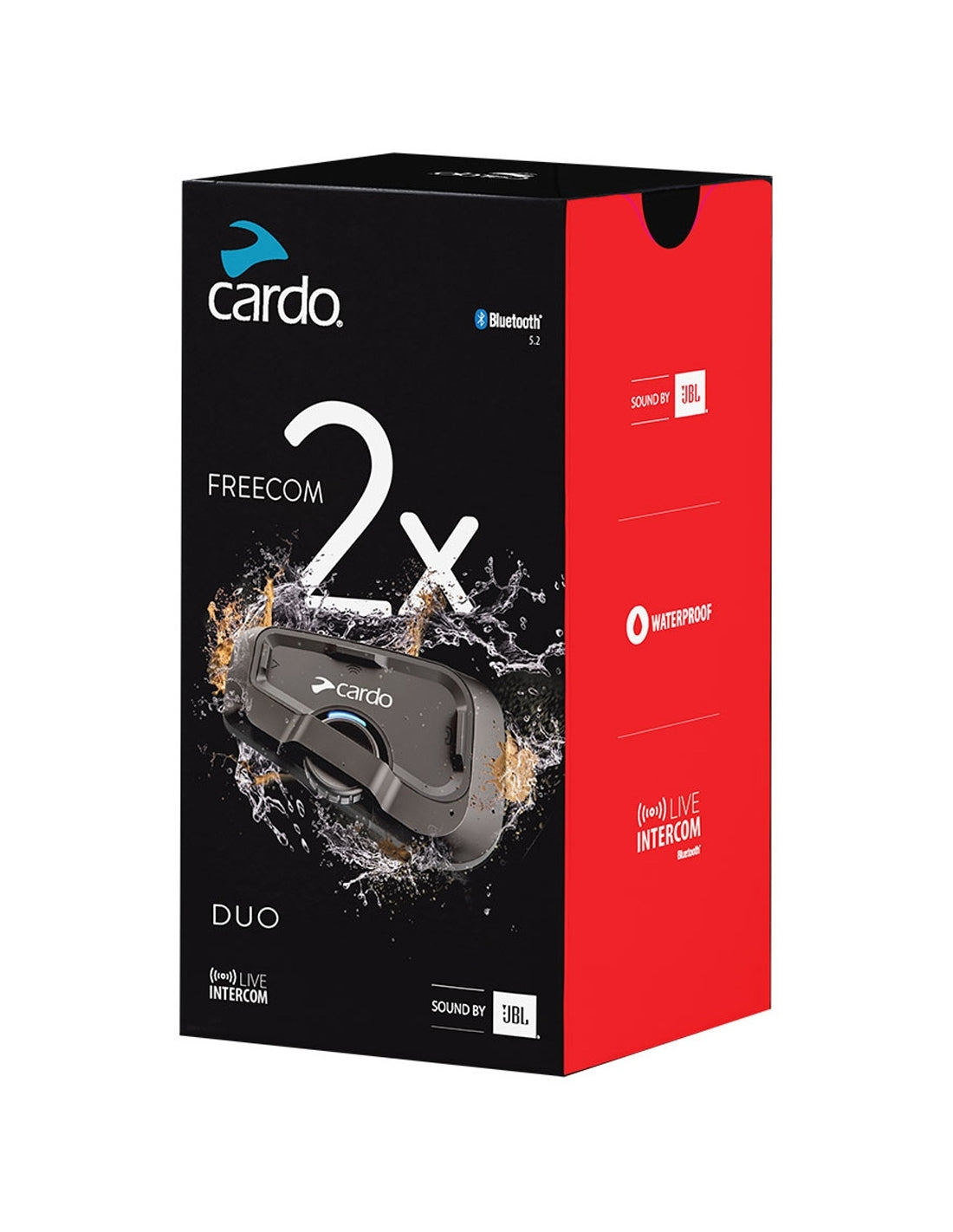 Cardo Freecom 2x Duo Sistema de comunicación Double Pack - SECURTEX MOTOR S.L (t/a MaximoMoto)