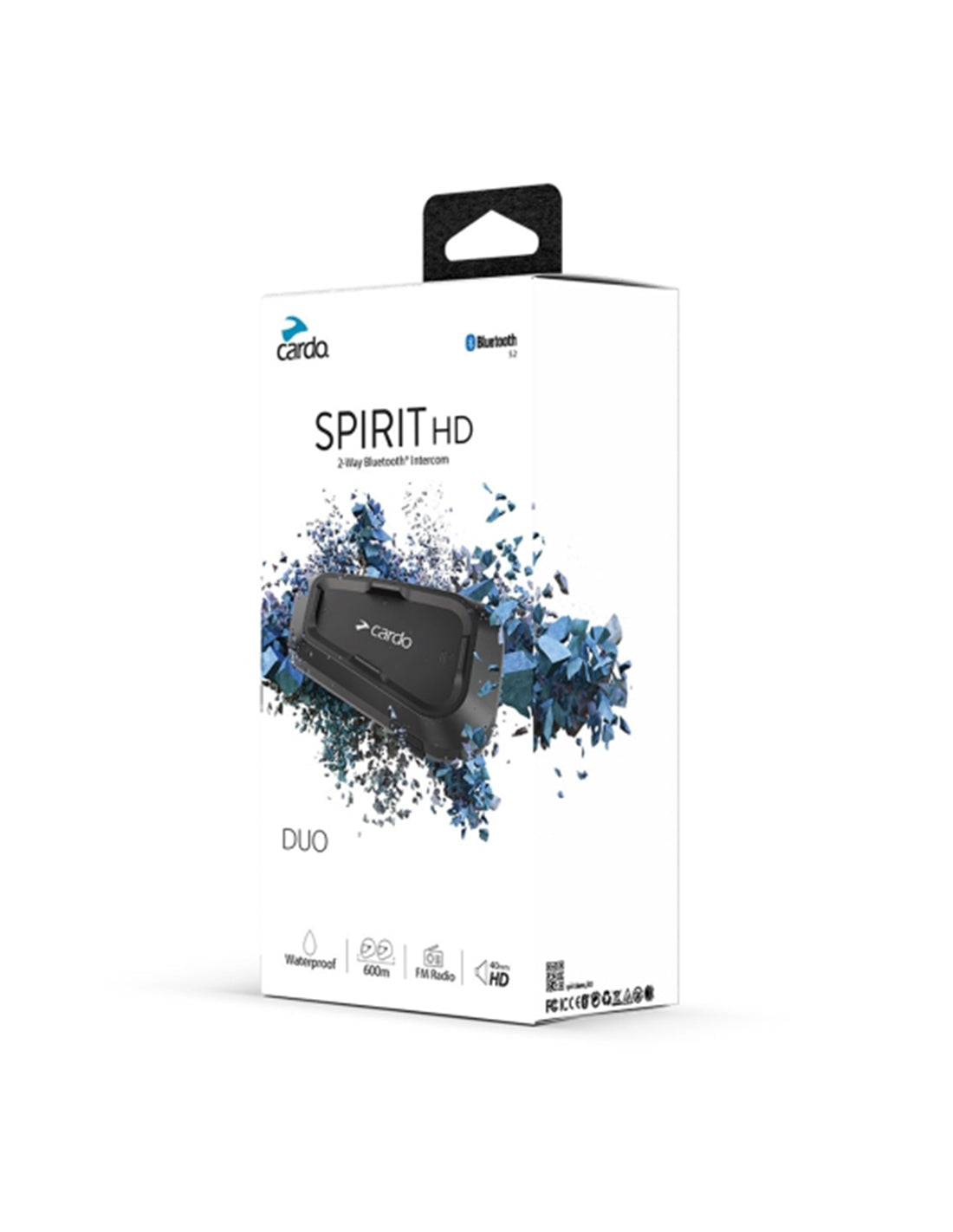Cardo Spirit HD Duo Sistema de comunicación Double Pack - SECURTEX MOTOR S.L (t/a MaximoMoto)