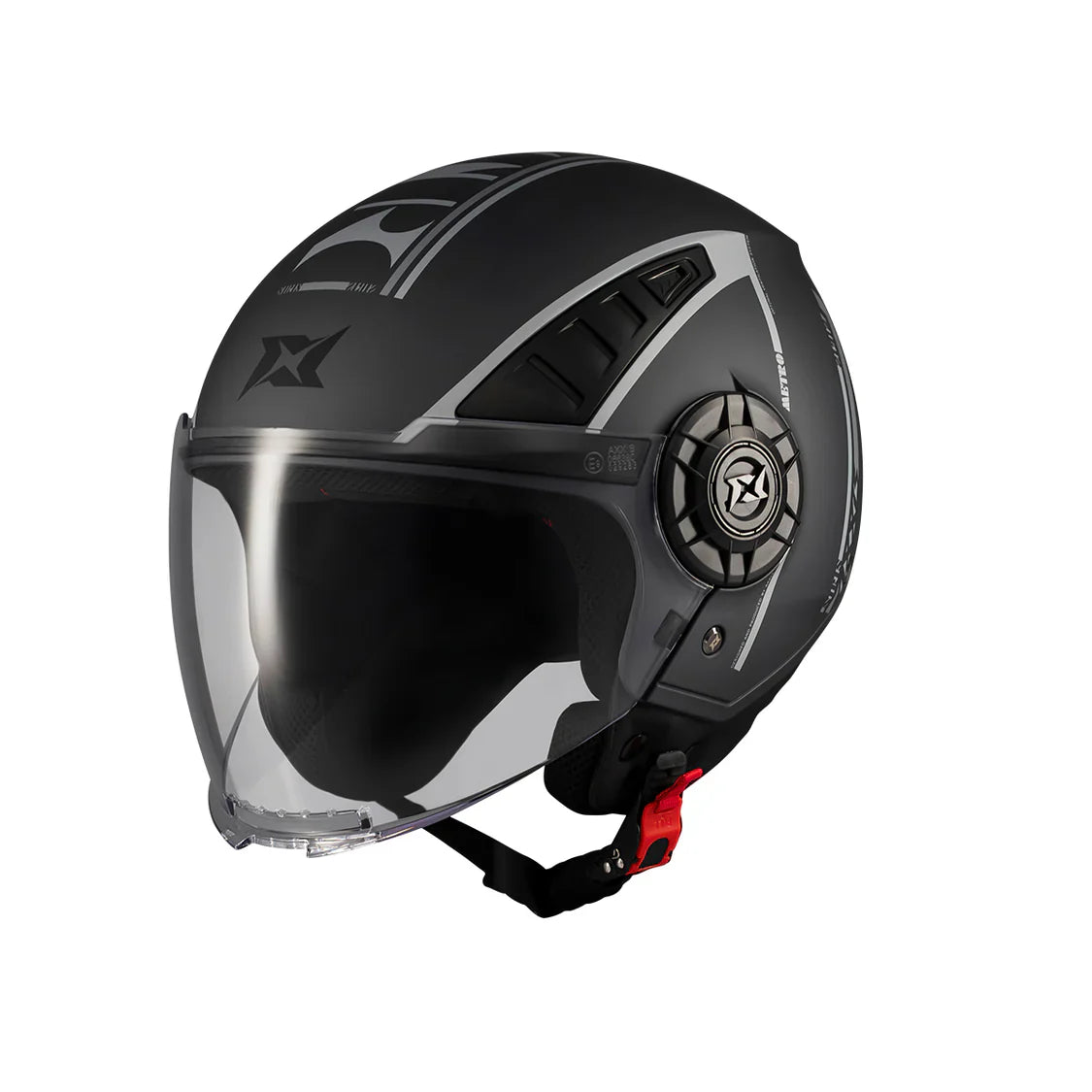 AXXIS OF513B METRO S SIRIS C2 CASCO DE MOTO MATE