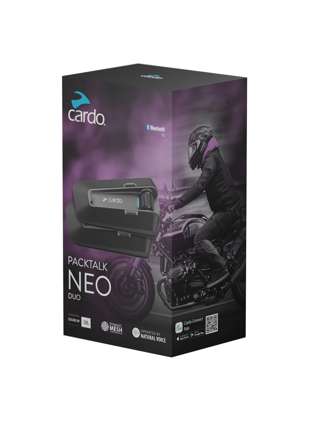 Cardo Packtalk Neo Paquete doble del sistema de comunicación - SECURTEX MOTOR S.L (t/a MaximoMoto)