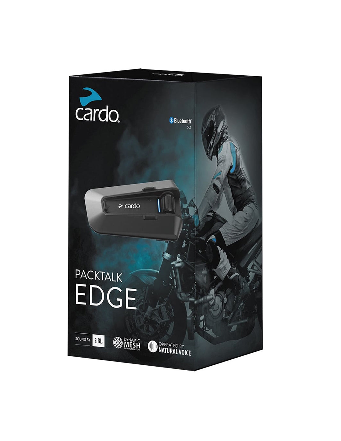 Cardo Packtalk EDGE Sistema de comunicación Single Pack - SECURTEX MOTOR S.L (t/a MaximoMoto)