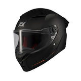 AXXIS FF132 FENIX SOLID A1 CASCO DE MOTO NEGRO MATE