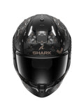 SHARK SKWAL i3 HELLCAT Integral Casco Negro Mate Cromo Antracita