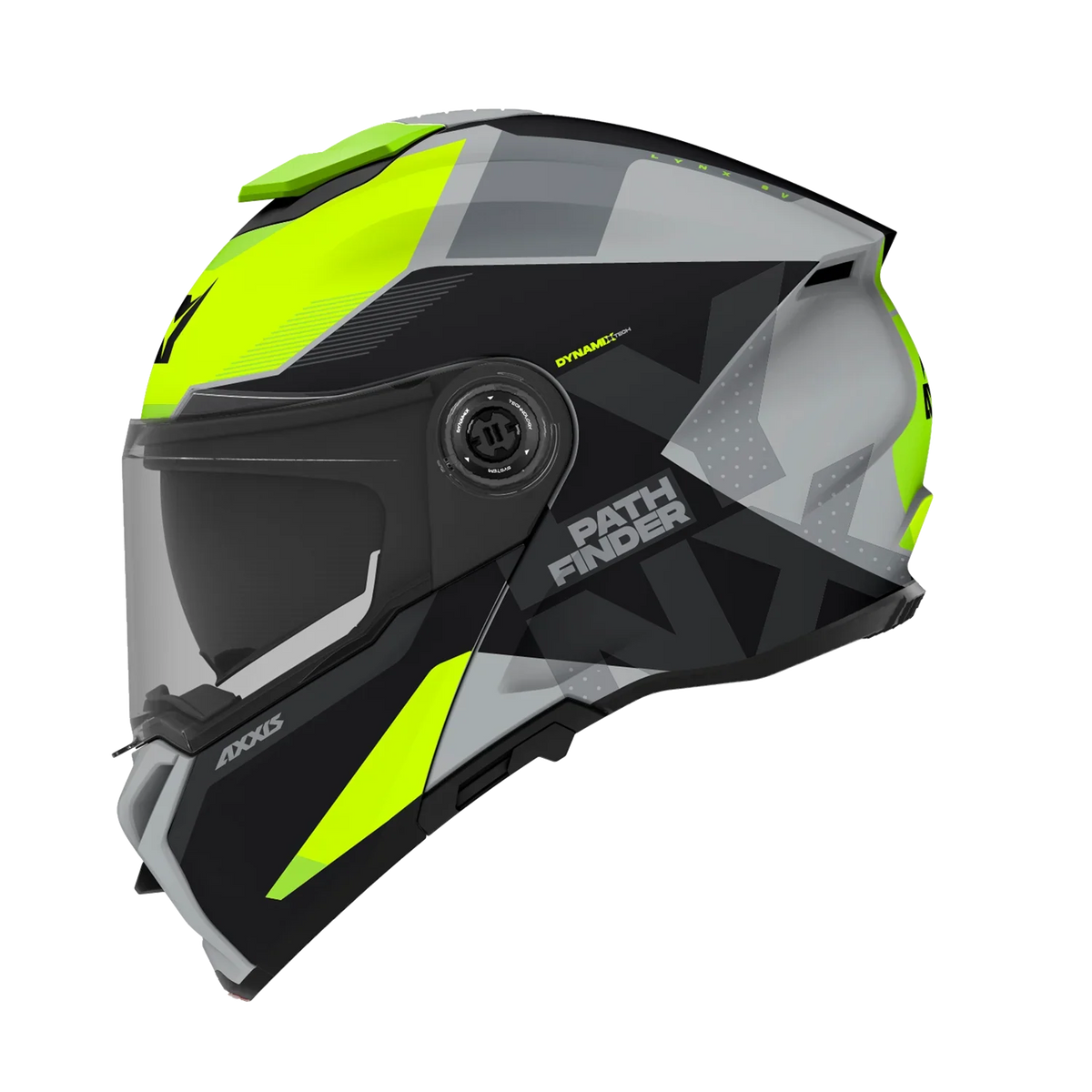 AXXIS FU410SV LYNX SV CASCO DE MOTO PATHFINDER B3 BRILLO