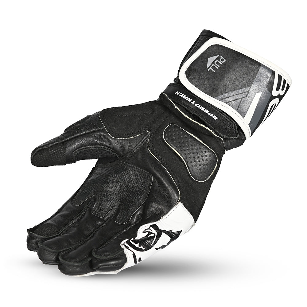 BELA Guantes Lemox Racing Man Negro/Blanco - SECURTEX MOTOR S.L (t/a MaximoMoto)