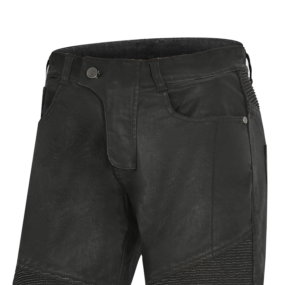 BELA - Pantalón Jeans Boston Wax Negro - SECURTEX MOTOR S.L (t/a MaximoMoto)
