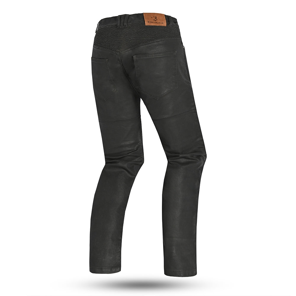 BELA - Pantalón Jeans Boston Wax Negro - SECURTEX MOTOR S.L (t/a MaximoMoto)