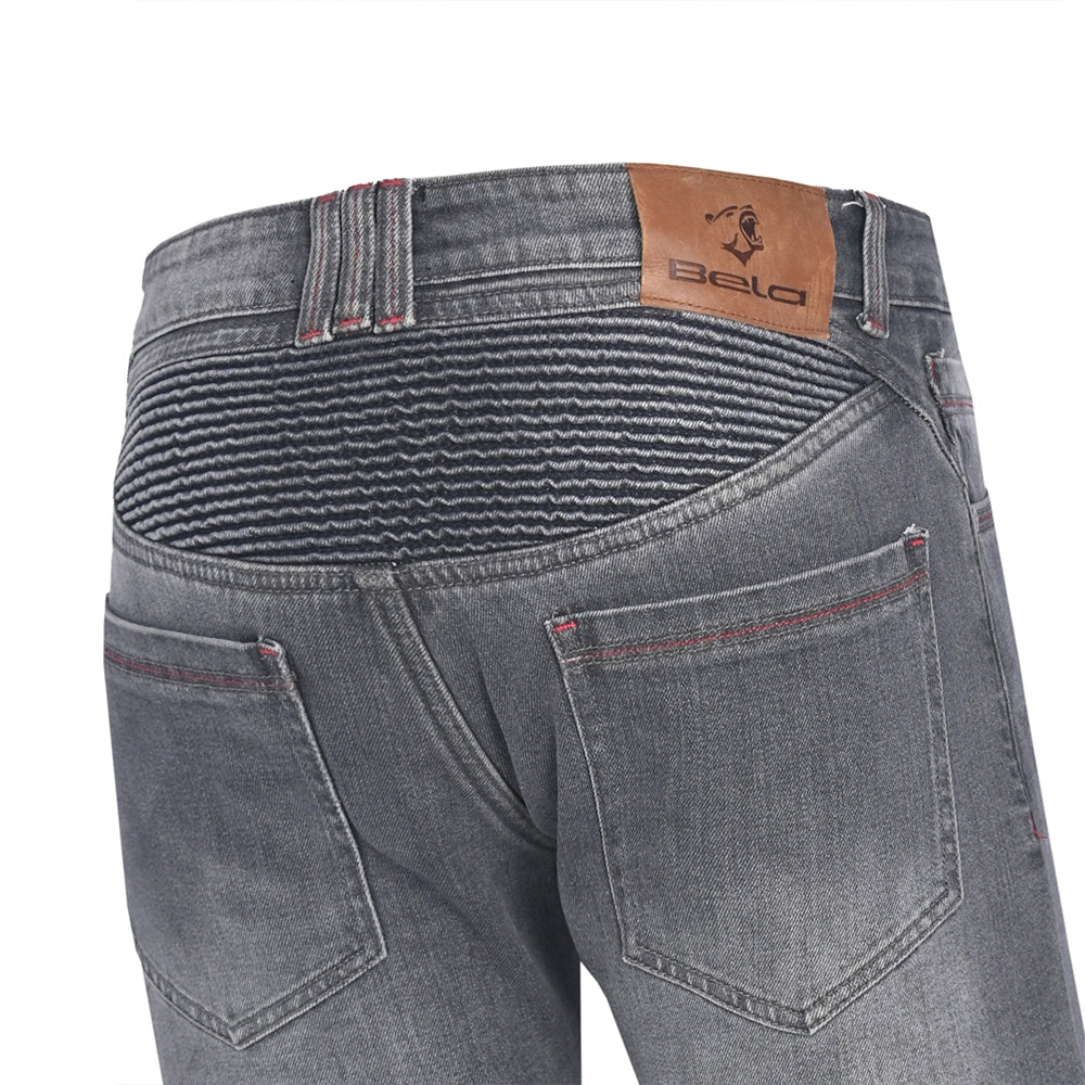 BELA - Pantalón Jeans Boston Gris Oscuro - SECURTEX MOTOR S.L (t/a MaximoMoto)