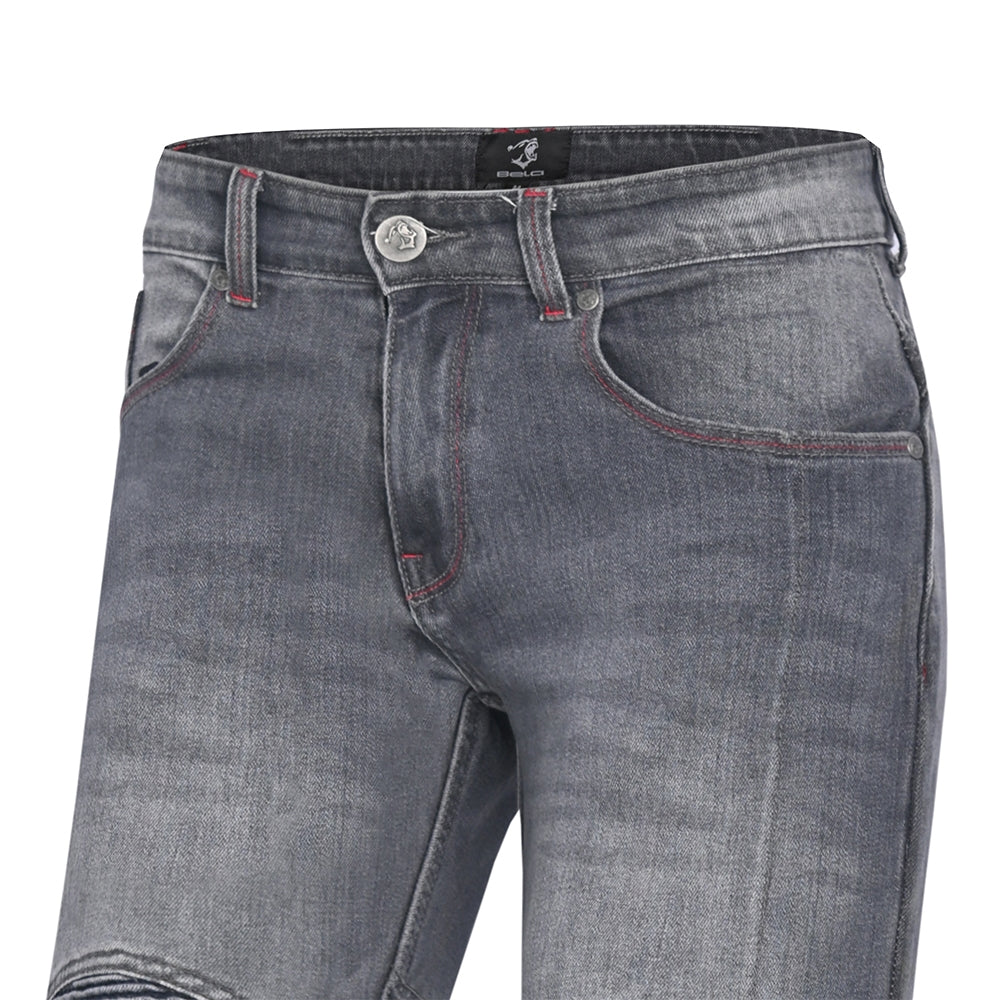 BELA - Pantalón Jeans Boston Gris Oscuro - SECURTEX MOTOR S.L (t/a MaximoMoto)