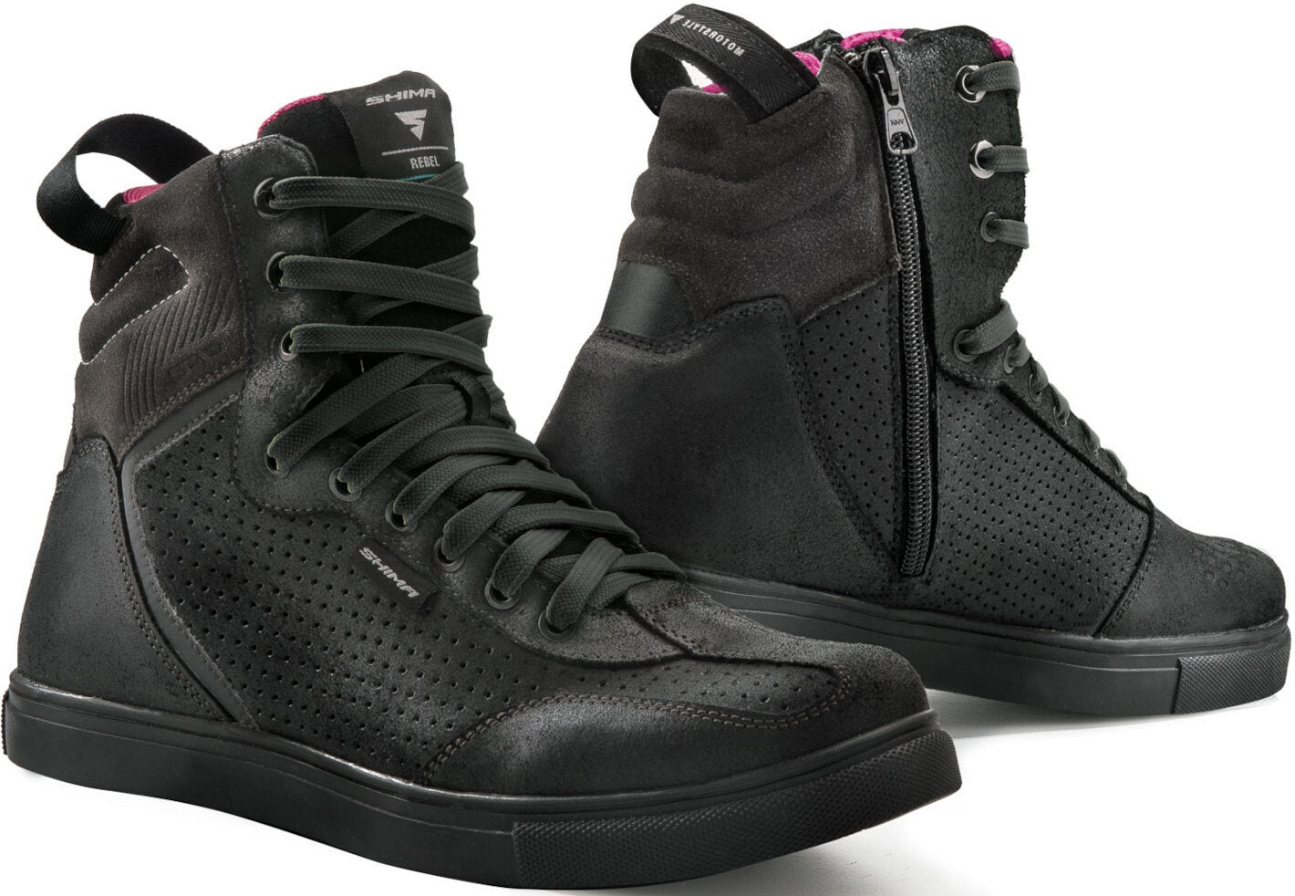 SHIMA REBEL LADY BOOT BLACK - SECURTEX MOTOR S.L (t/a MaximoMoto)