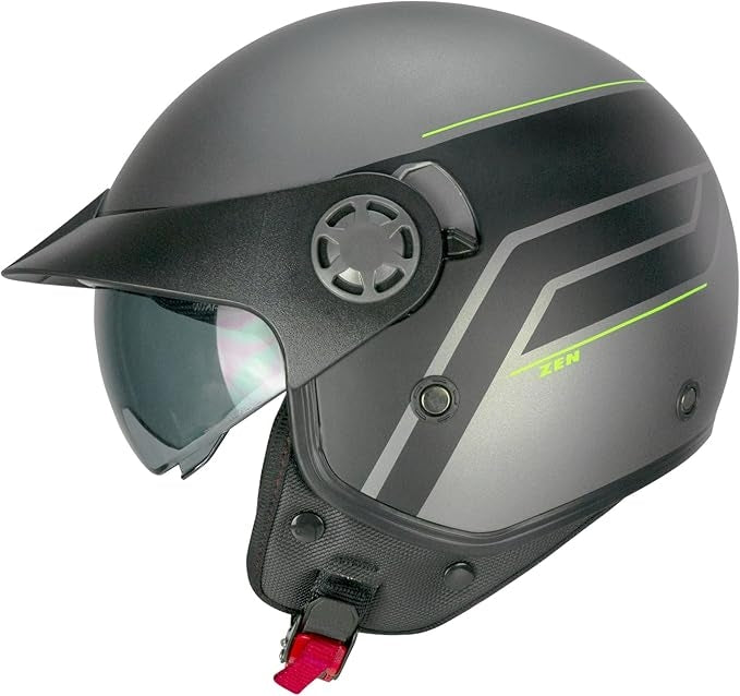 1SHG ZEN CITY Antracite Giallo fluo satinato - SECURTEX MOTOR S.L (t/a MaximoMoto)