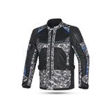 BELA - Chaqueta Textil Onsaker Camo/Negro/Azul - SECURTEX MOTOR S.L (t/a MaximoMoto)