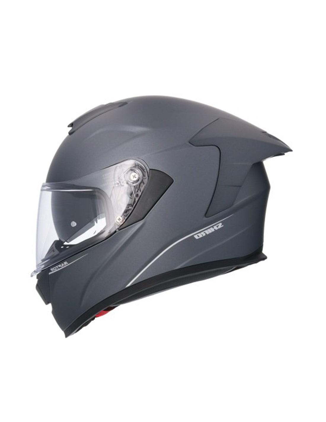 SHIRO CASCO RAPTOR MONOCOLOR TITANIUM MATE - SECURTEX MOTOR S.L (t/a MaximoMoto)