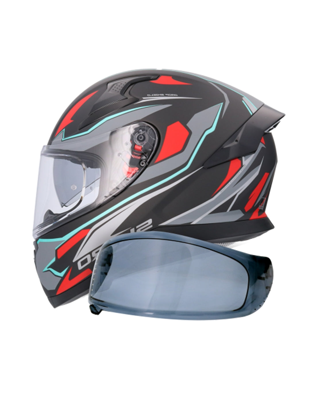 SHIRO CASCO KATANA SHARP GRIS MATE - SECURTEX MOTOR S.L (t/a MaximoMoto)