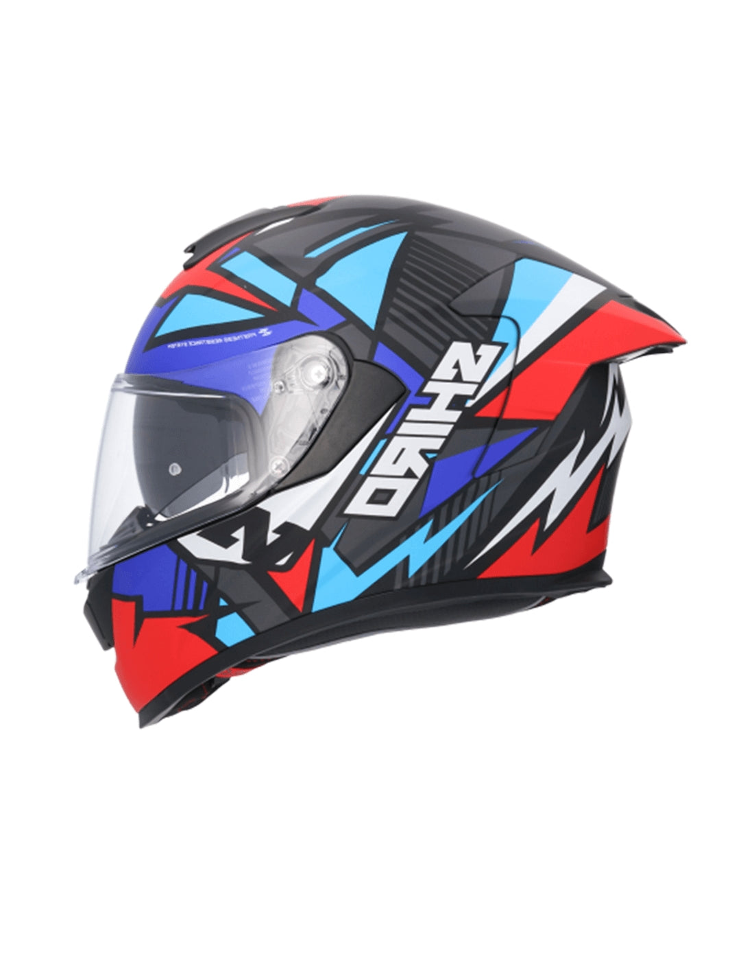 SHIRO CASCO RAPTOR CHASE ROJO_AZUL MATE - SECURTEX MOTOR S.L (t/a MaximoMoto)