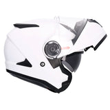 SHIRO CASCO SH-508 EXPLORER MONOCOLOR         BLANCO - SECURTEX MOTOR S.L (t/a MaximoMoto)