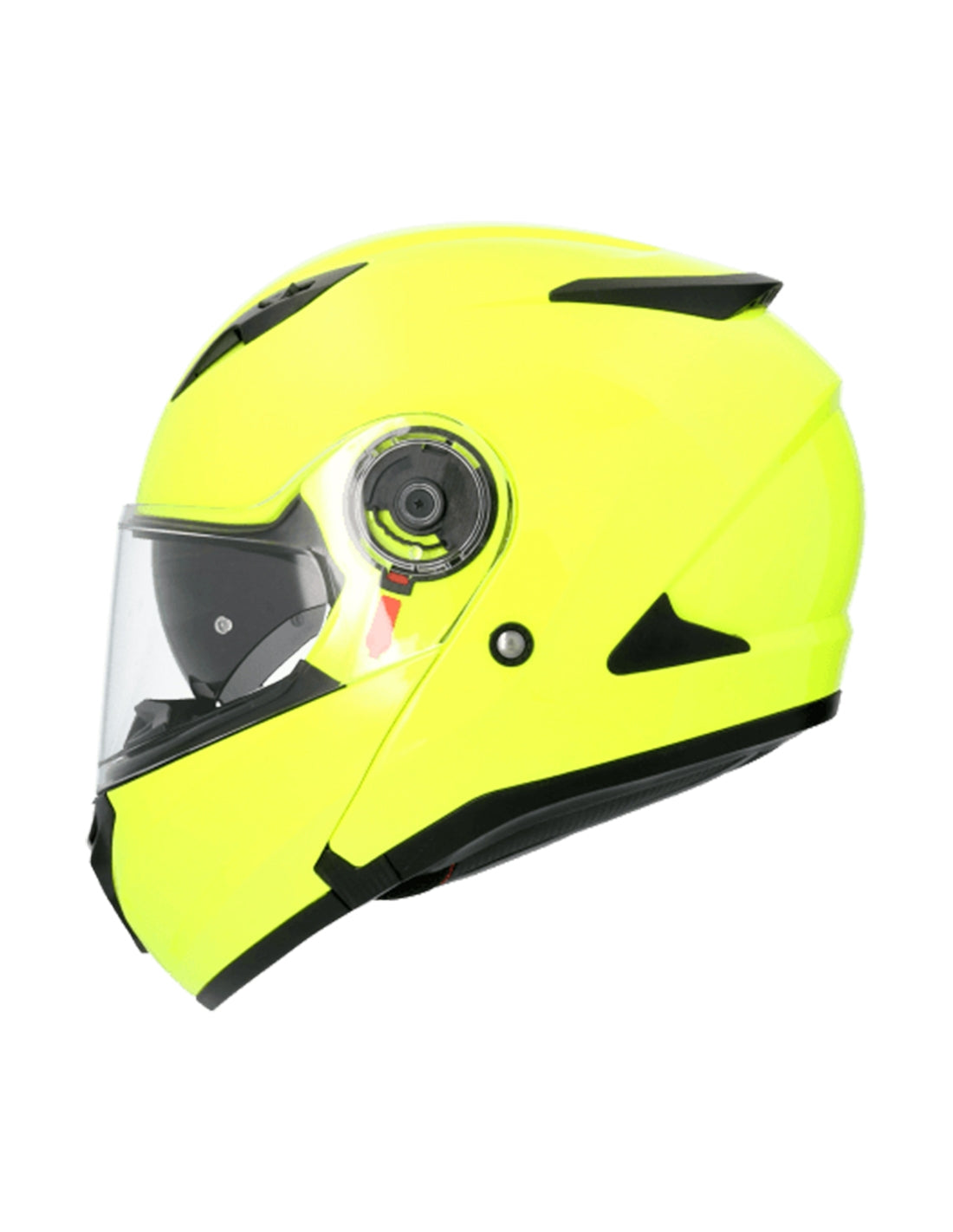 SHIRO CASCO SH-508 EXPLORER MONOCOLOR         AMARILLO FLUOR - SECURTEX MOTOR S.L (t/a MaximoMoto)