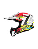 SHIRO CASCO ATACAMA VOLCANO BLANCOROJO - SECURTEX MOTOR S.L (t/a MaximoMoto)