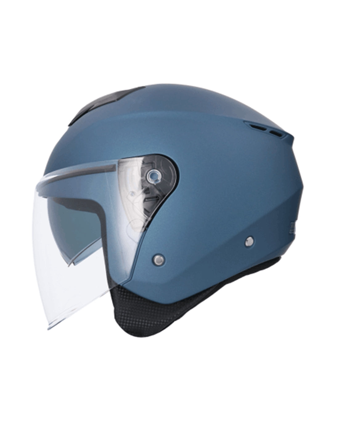 SHIRO CASCO OF852 IBIZA MONOCOLOR AZUL MATE - SECURTEX MOTOR S.L (t/a MaximoMoto)