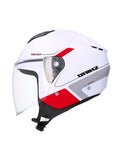 SHIRO CASCO IBIZA SPORTAGE BLANCO PERLA ROJO - SECURTEX MOTOR S.L (t/a MaximoMoto)