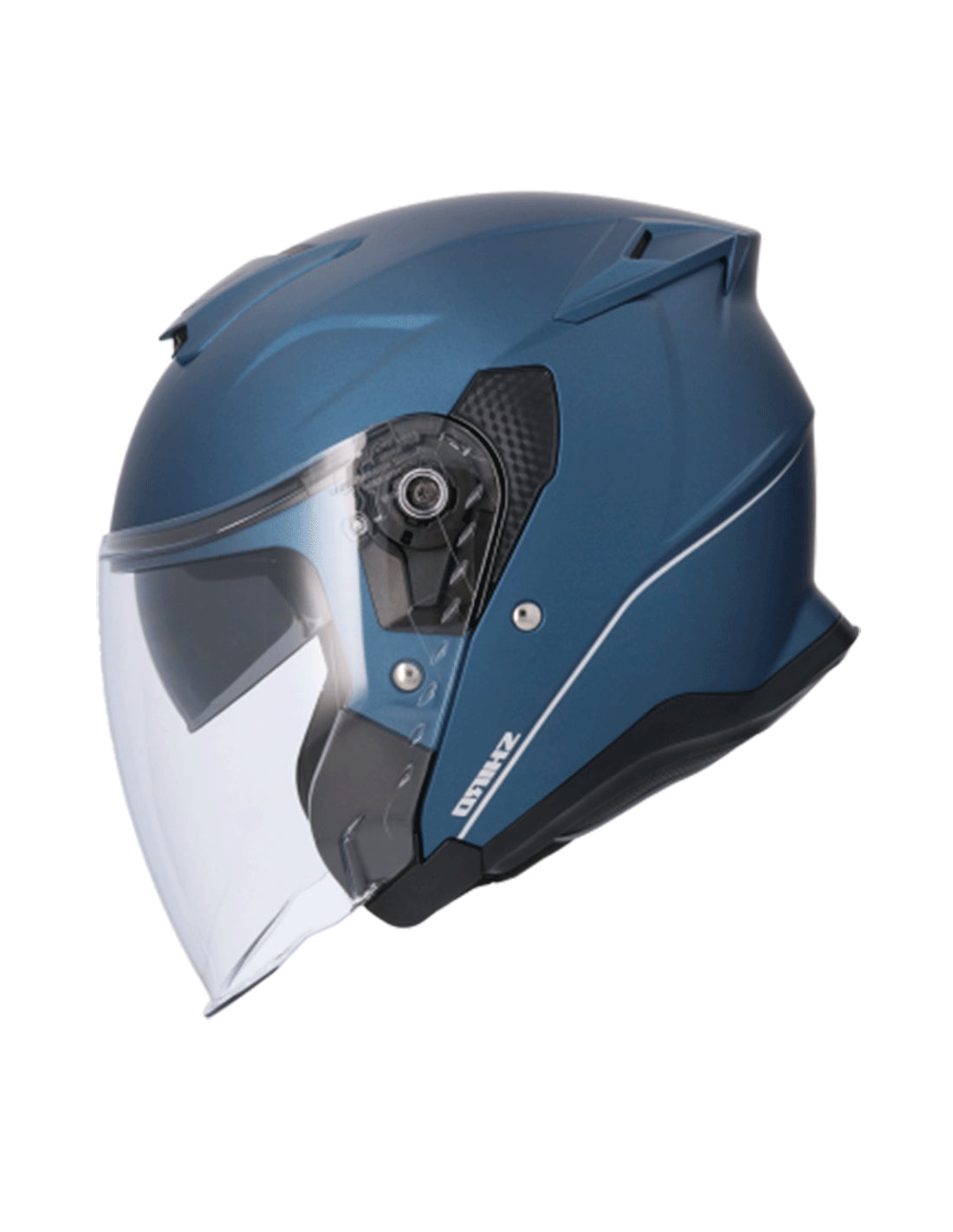 SHIRO CASCO CAPRI MONOCOLOR AZUL MATE - SECURTEX MOTOR S.L (t/a MaximoMoto)