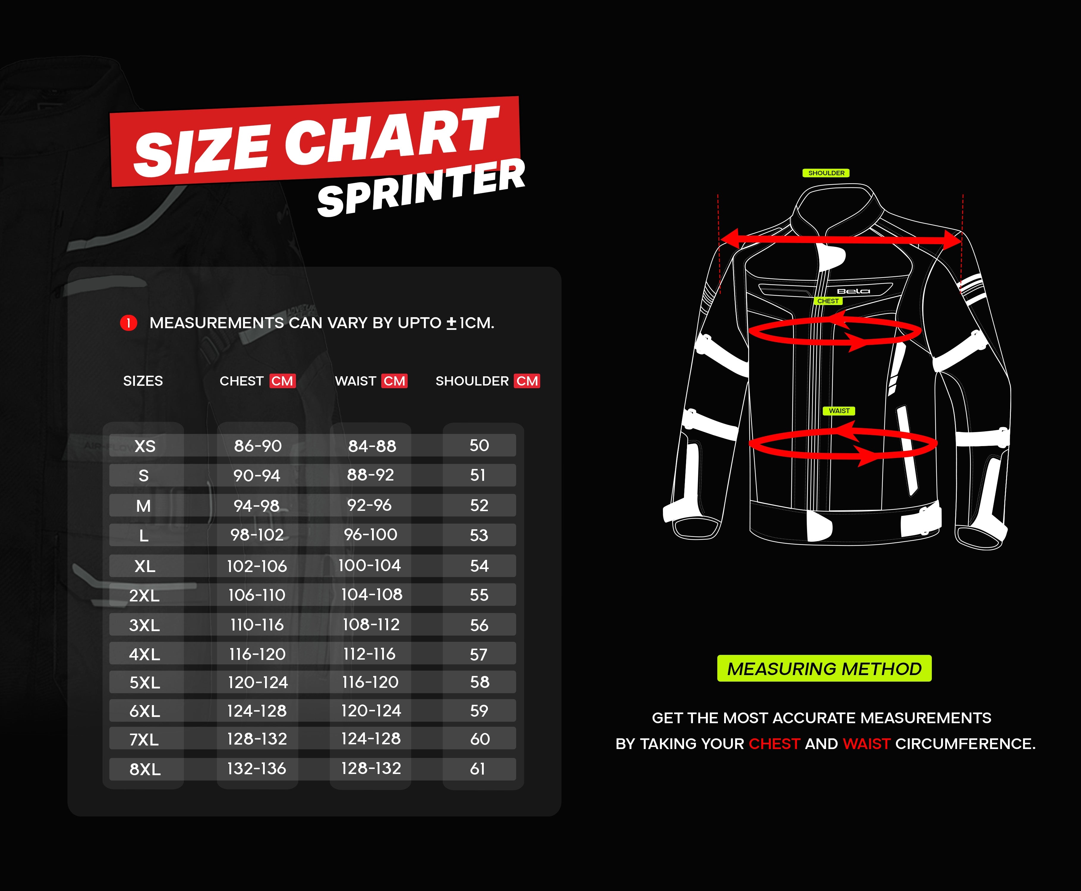 BELA - Chaqueta Textil Sprinter Negro/Plateado - SECURTEX MOTOR S.L (t/a MaximoMoto)