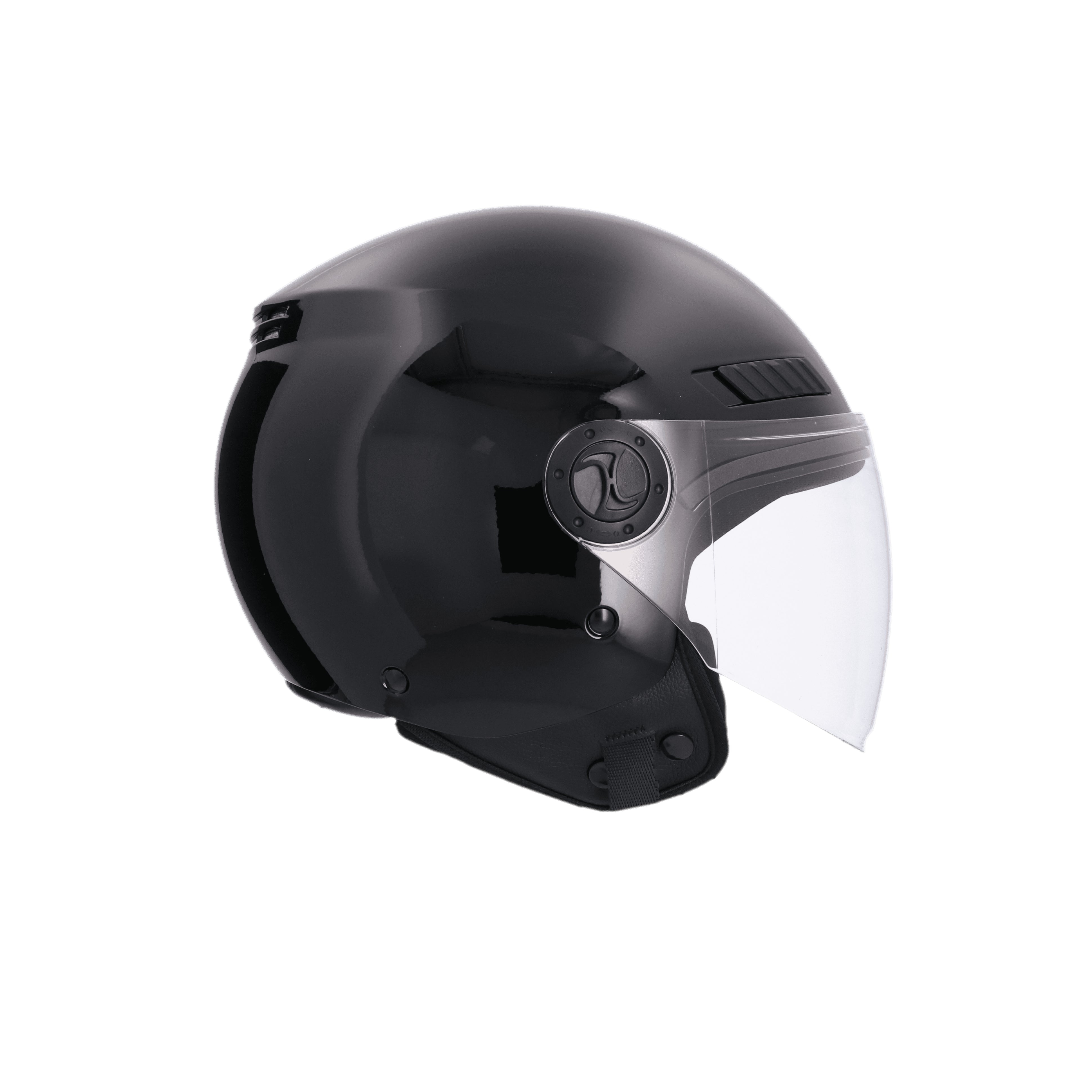 SHIRO CASCO SH-62 KIOTO MONOCOLOR NEGRO