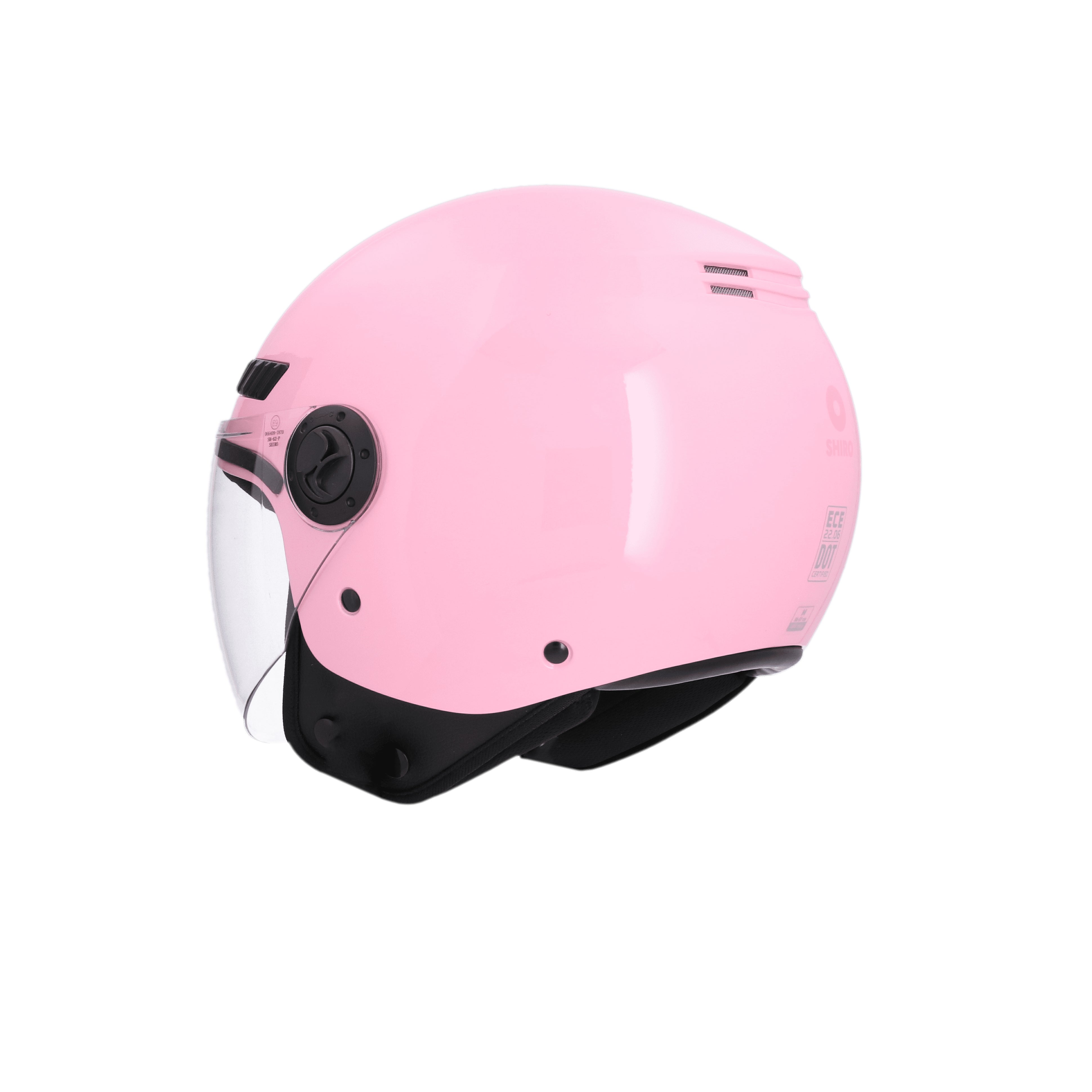 SHIRO CASCO SH-62 KIOTO MONOCOLOR NUDE