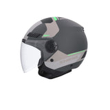 SHIRO CASCO KIOTO KALOS GRIS MATE