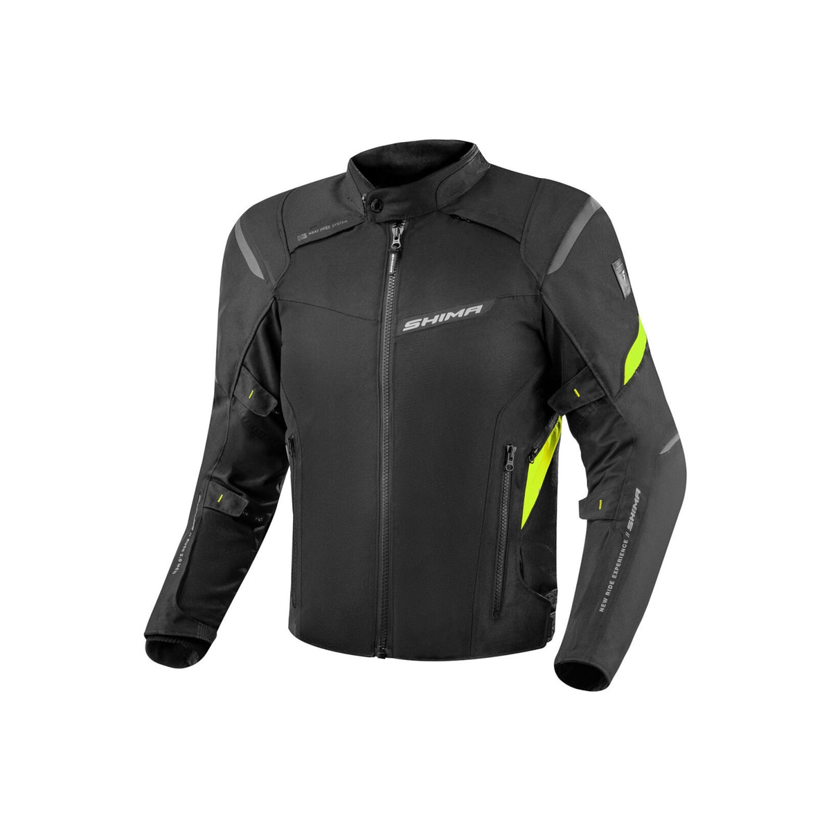 SHIMA RUSH 2.0 MEN IMPERMIABLE JACKET FLUO - SECURTEX MOTOR S.L (t/a MaximoMoto)
